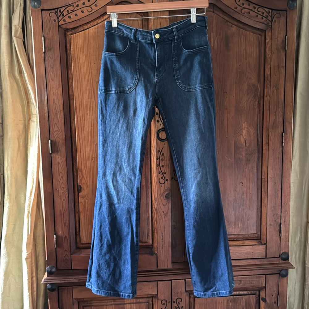 EUC PILCRO DARK DENIM ICON JEAN. SIZE 29.